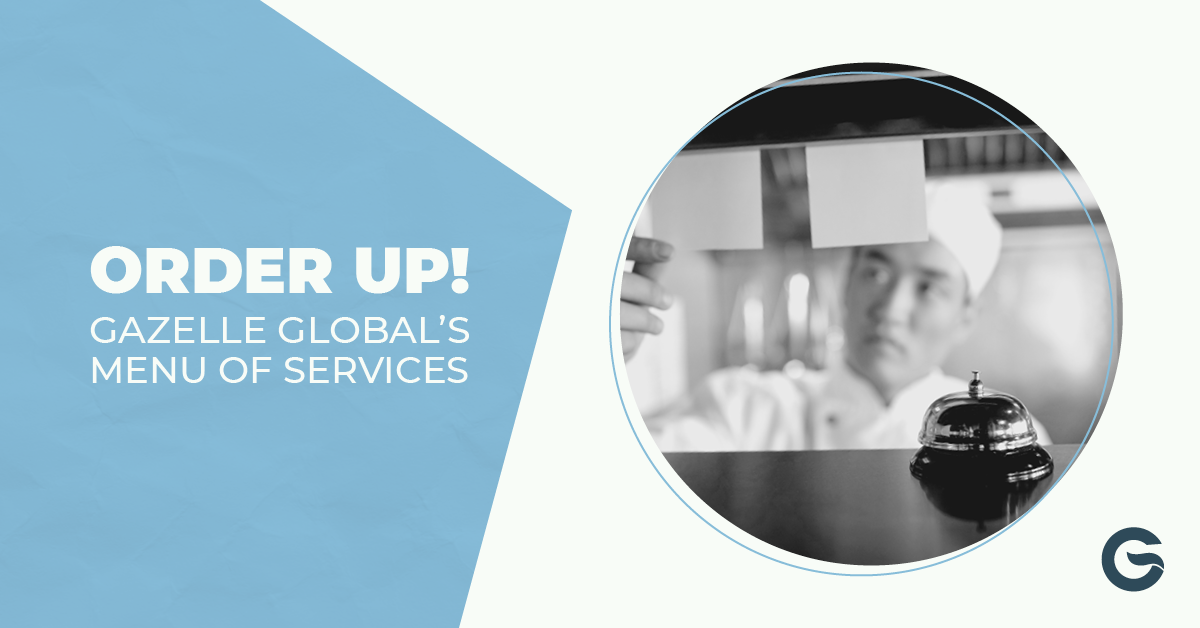 Order Up: Gazelle Global's Menu of Services Image